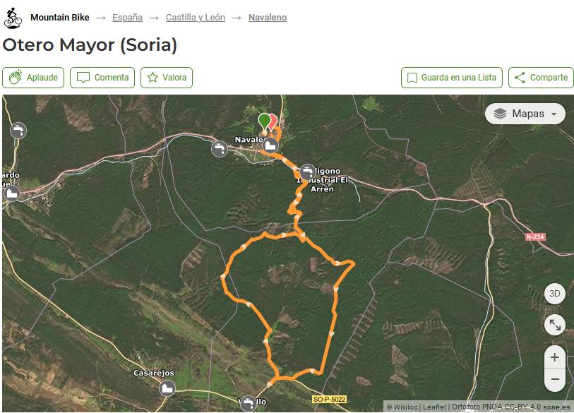 Ruta de senderismo Otero Mayor (Soria)