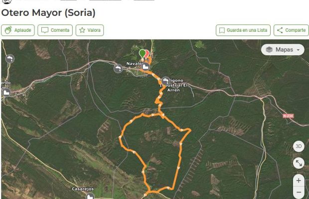 Ruta de senderismo Otero Mayor (Soria)