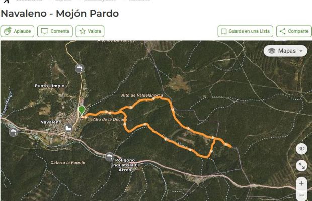 Ruta de senderismo Mojón Pardo (Soria)