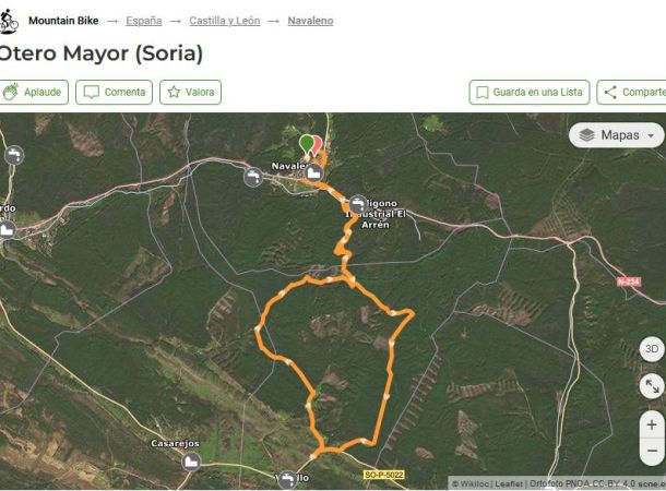 Ruta de senderismo Otero Mayor (Soria)